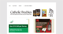 Desktop Screenshot of catholicfreebies.com